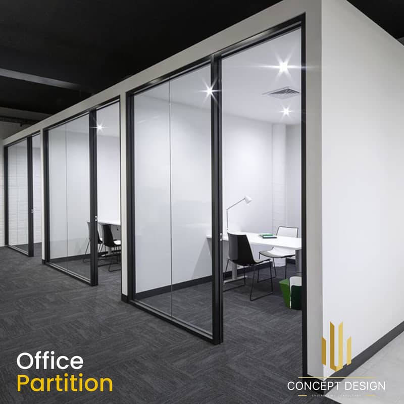 FALSE CEILING | OFFICE PARTITION | DRYWALL PARTITION | VINYL FLOORING 2