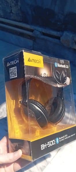 A4Tech Wireless Headphone Bluetooth Stereo Headset Earphone Head Phone 1