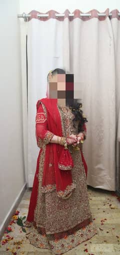 Self used Bridal Lehnga for Sale (Price dropped)