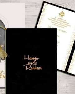 wedding cards invitation cards shahdi cards maker Lahore 0