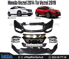 Honda vezel Facelift Headlights Bompers Foglights