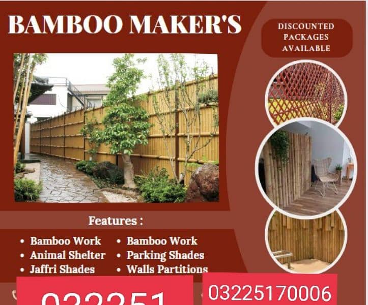 bamboo fence and partaion 19