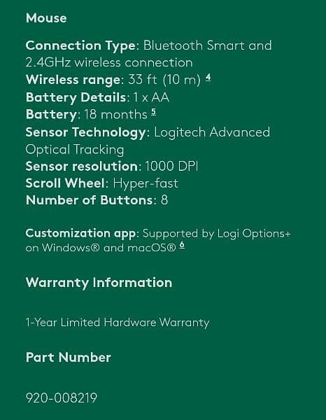 Logitech Multi-Device MK850 Performance Keyboard and Mouse Combo 3