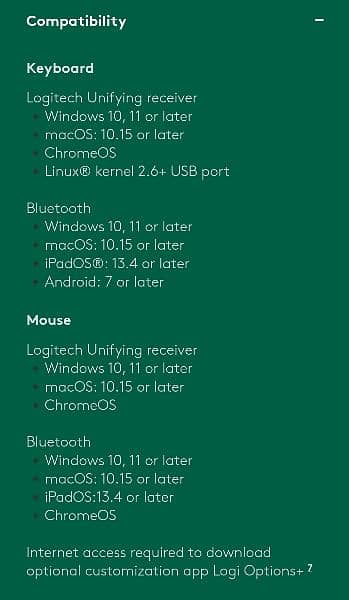 Logitech Multi-Device MK850 Performance Keyboard and Mouse Combo 4