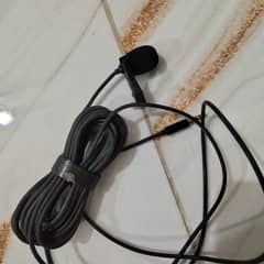 Long wire colar mic