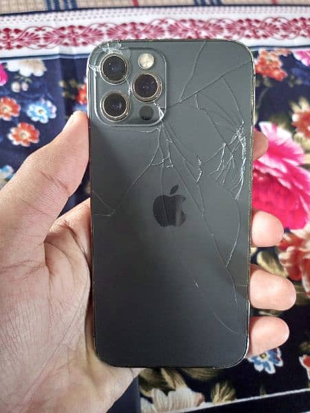 iphone 12 pro non active non pta back broken 6