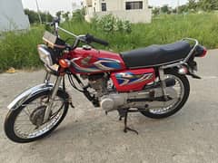 almost new condition Honda cg 125 for sale