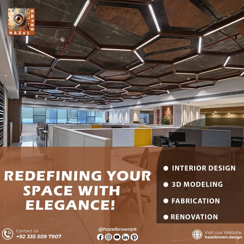 Interior Designing/3D Modeling/Renovation/Fabrication 2