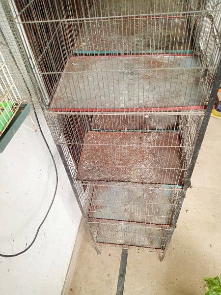 12 Portion Budgie Cage 1