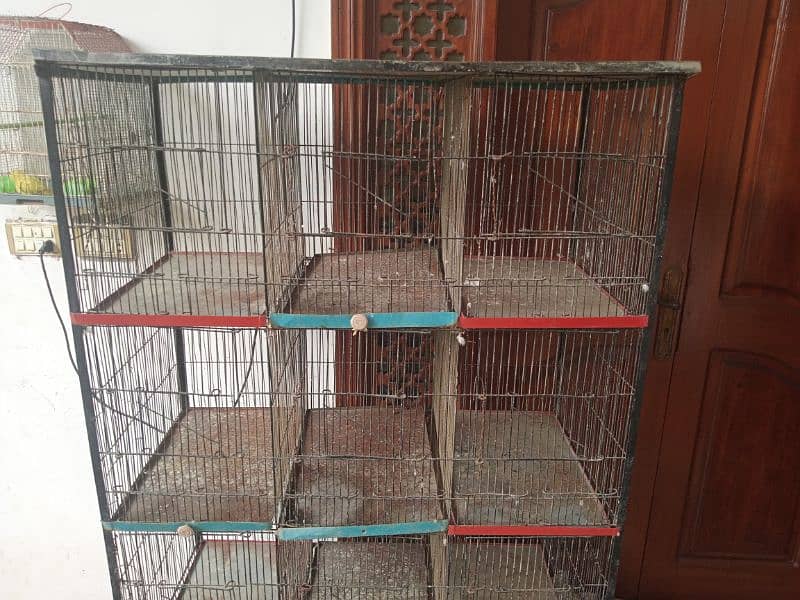 12 Portion Budgie Cage 4