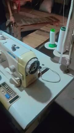 sewing machine & tables