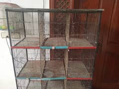 12 Portion Budgie Cage