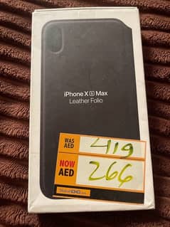 Original Apple Folio Cases for XS MAX | Black | 10/10 Brand new