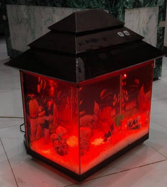 Lovely Wooden Aquarium 2