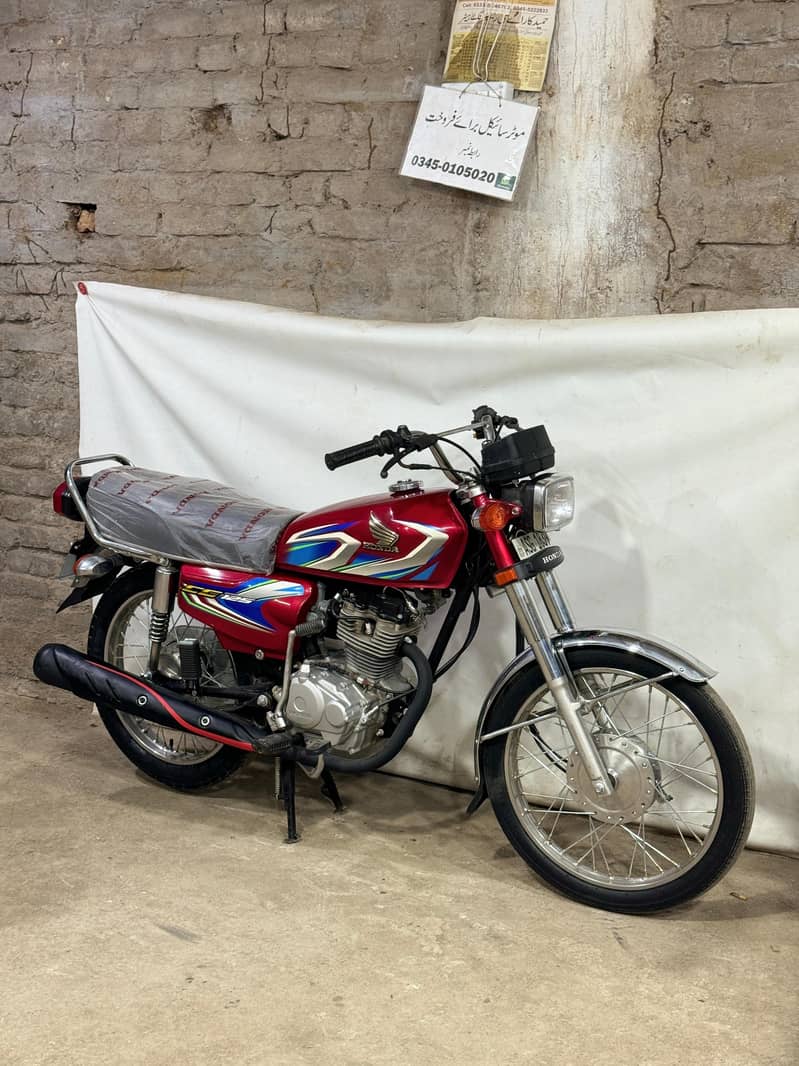 Honda CG 125 Model 2022 Upgrade 2