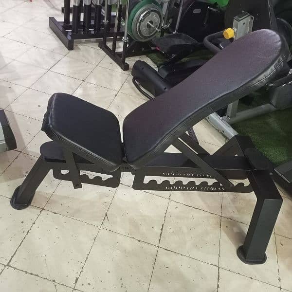 Bench Commercial Adjustable |Heavy weight capacity 4