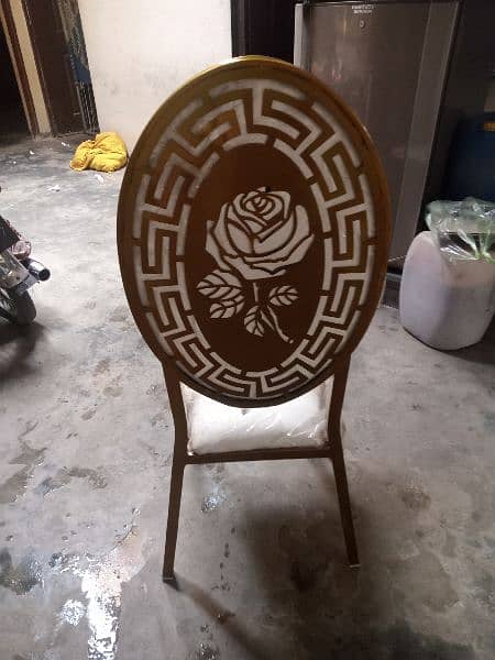 CNC dining chairs for wedding and home use 1