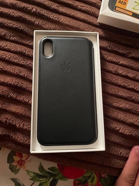 Original Apple Folio Cases for XS MAX | Black | 10/10 Brand new 3