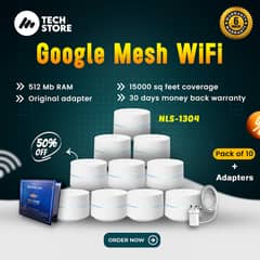 Google Mesh/WiFi/Mesh Router System/NLS-1304 AC1200_Pack of 10 (Used)