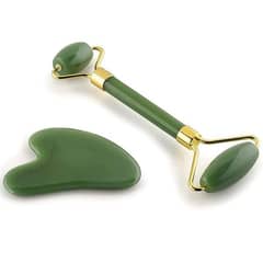 Jade Roller Single Plastic Facial Roller Manual  free home delivery