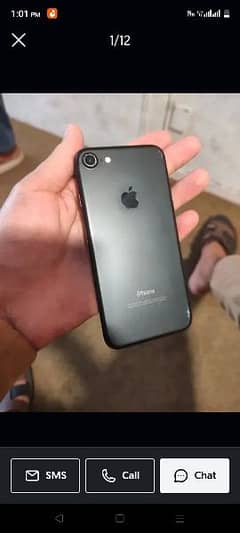 iphone 7 pta  256 gb only glass tota ha