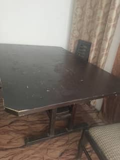 God Condition dining table 72/48 inches