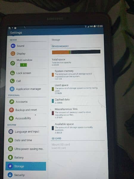 Samsung tab good condition 2