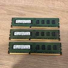 2 GB Ram For Sale ( DDR3 Rams 3 Pcs) And Amd Radeon R5 240