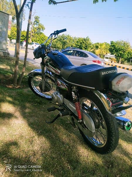 HONDA 125 BLACK 1