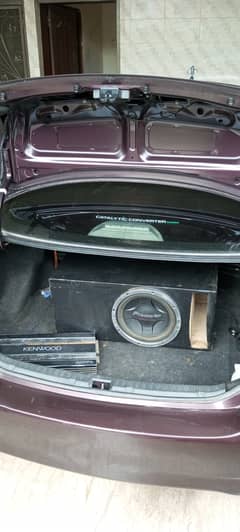 Pioneer Speaker/woofer and kenwood amplifier for car use