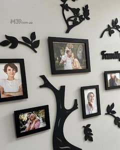 Family Tree With Frames Home Decor