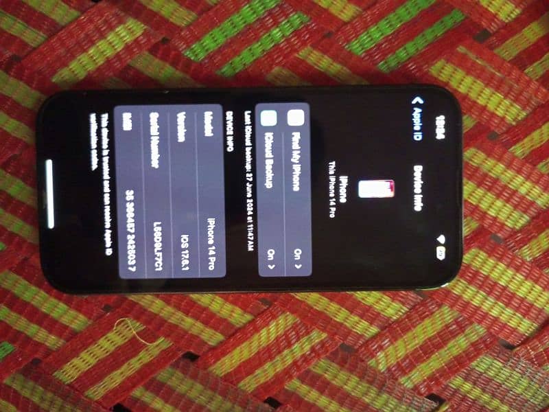 I PHONE 14 PRO JV 10/10 CONDITION 1