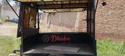 trolley for mobile restaurant