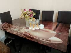 Dining Table with 6 chairs