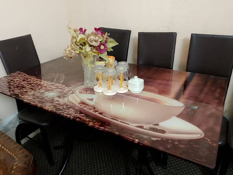 Dining Table with 6 chairs 4