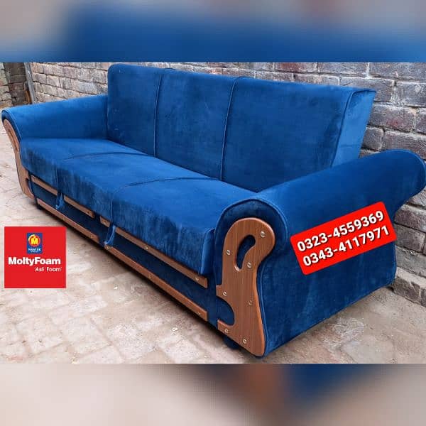 Molty double bed sofa cum bed/dining table/stool/Lshape sofa/chair 9