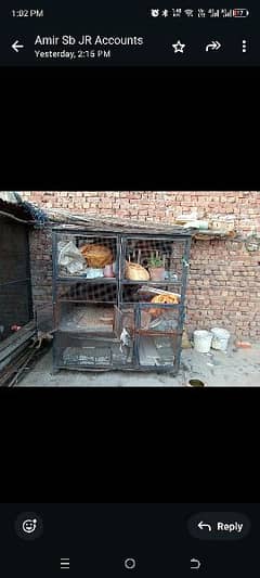 iron made hens cage for sale