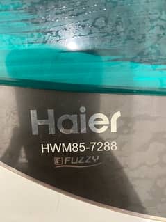 haier washing machine