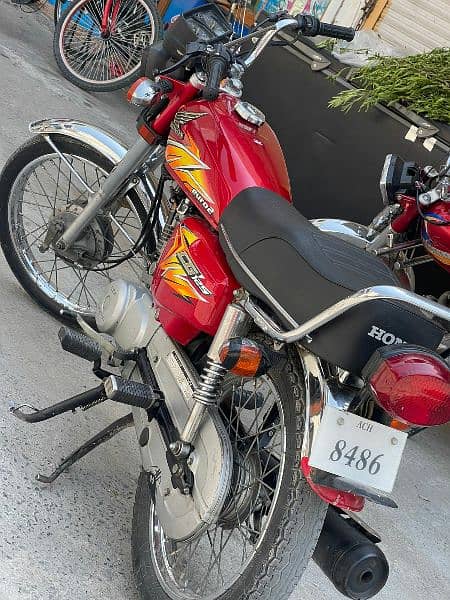 honda 125 lush condition urgent sale 1