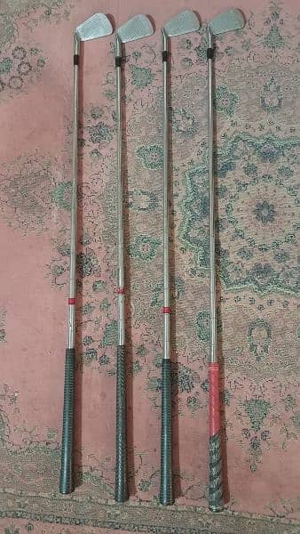 Ben hogan apex 2 (4 irons) & other brand Golf clubs 5, 7, 9 and 1 wood