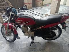 Yamaha YB 125Z 2018 color Red  For Sale