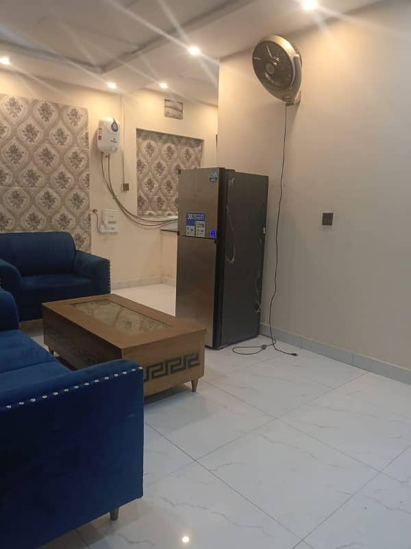 One Bed Furnished Apartment Available For Rent In Sector C Bahria Town Lahore 1