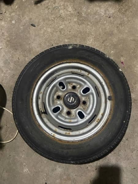 SUZUKI MEHRAN  RIMS AND USED TYRES 11