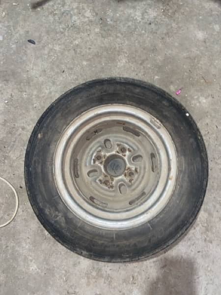 SUZUKI MEHRAN  RIMS AND USED TYRES 13