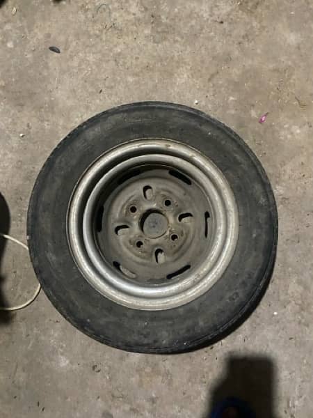 SUZUKI MEHRAN  RIMS AND USED TYRES 16