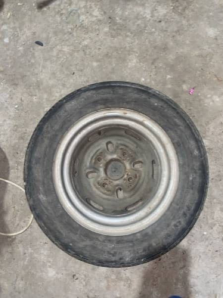 SUZUKI MEHRAN  RIMS AND USED TYRES 17