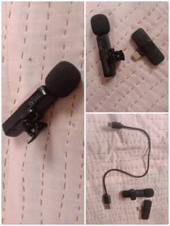 Wired Boya Mic & Wireless K-9 Mic