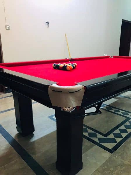 Snooker Pool Table (6*4) Billiards Table Compact Gaming Table 1