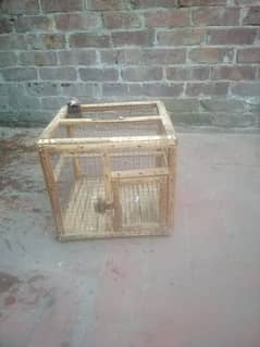 Wooden cage 1x1  Price 650