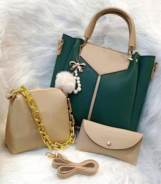 Leather. . . Handbag, Crossbodybeg
 Plain
• 5